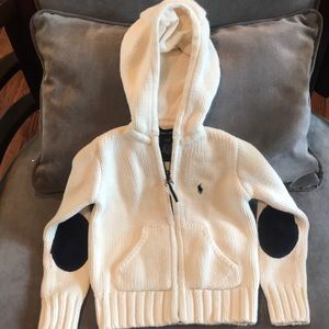 *NEW* Ralph Lauren Hooded Sweater Jacket - 3T